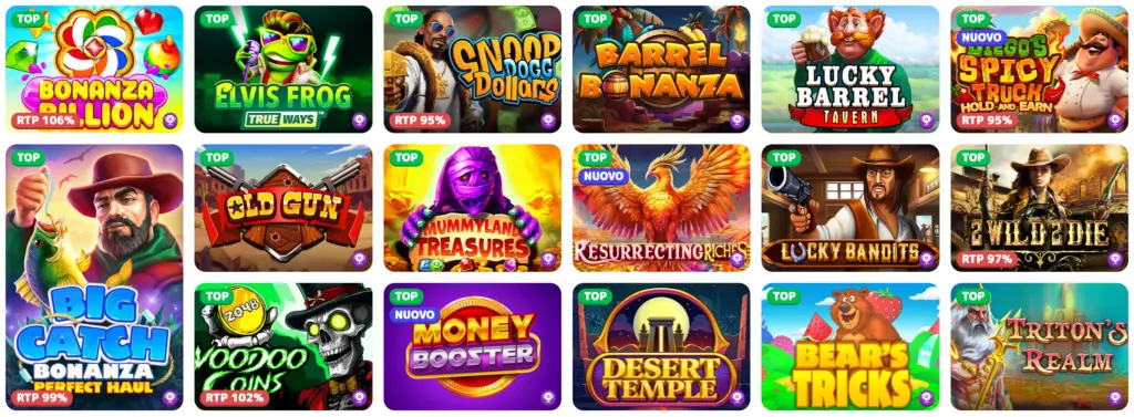 Casino Joy casino recensione Giochi