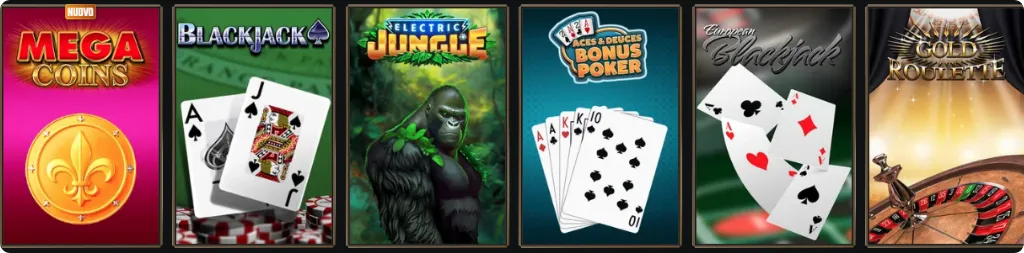 Giochi da tavolo at Gransino casino 
